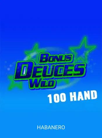 Bonus Deuces Wild 100 Hand Game
